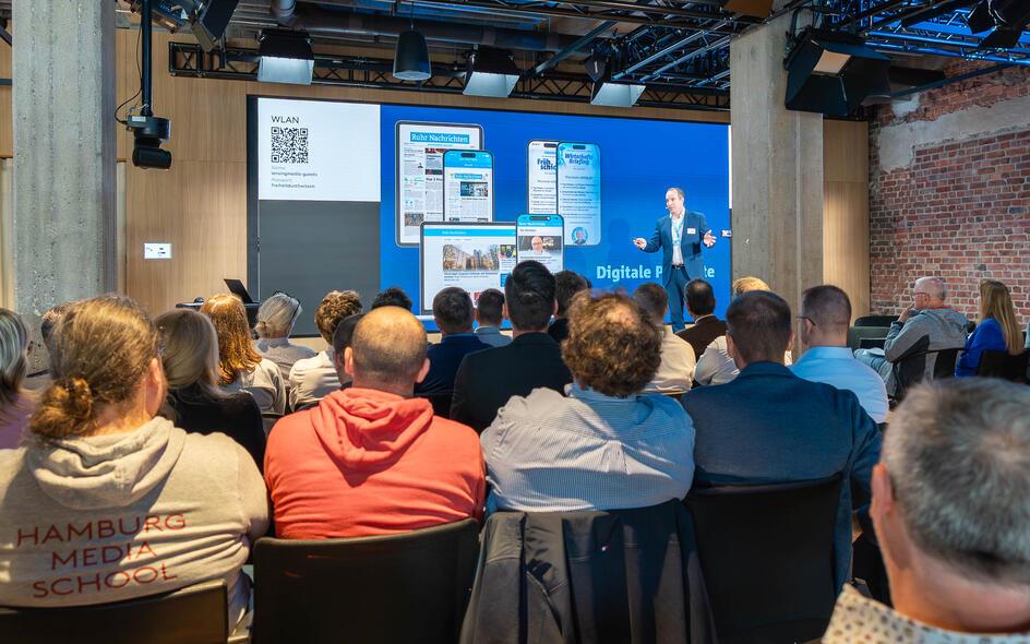 Bilder vom Funkinform Branchentreff 2026 im Lensing Media Port