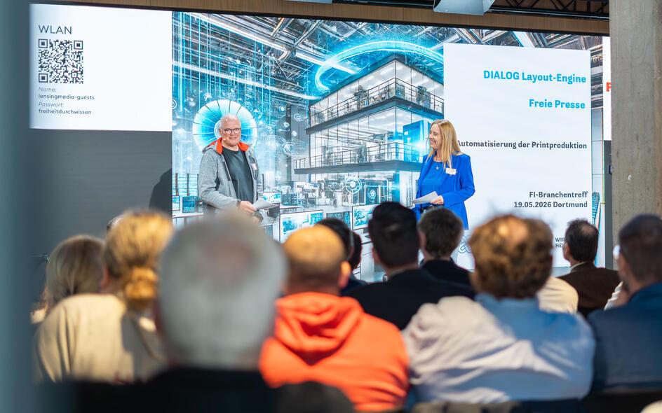 Bilder vom Funkinform Branchentreff 2026 im Lensing Media Port