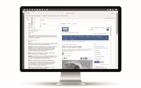 Browserbasiertes Multichannel Publishing mit dem MEC.