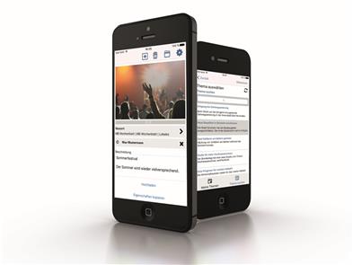 Die Smartphone App für den mobilen Reporter